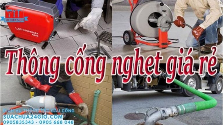 Dịch vụ thông tắc cống nghẹt tại Quảng Nam